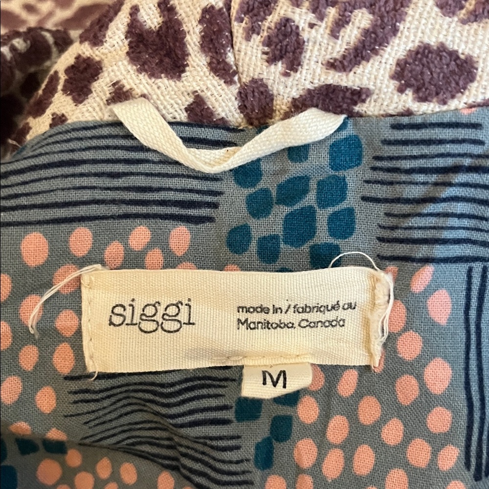 Siggi Clothing Ingrid Leopard Print Labcoat Jacket - Picture 5 of 11